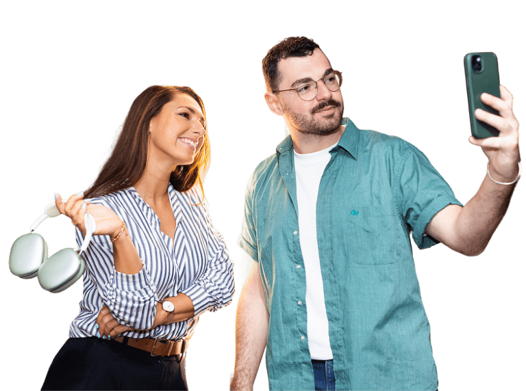 Ugo et Virginie, experts réseaux sociaux